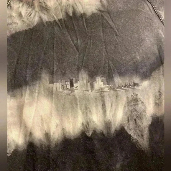 Nike Pro Combat Dri-Fit women’s small in black & white tie dye EUC - Picture 2 of 7